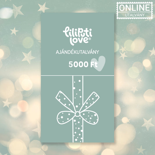 Liliputi Love Online ajándékutalvány - 5 000 Ft