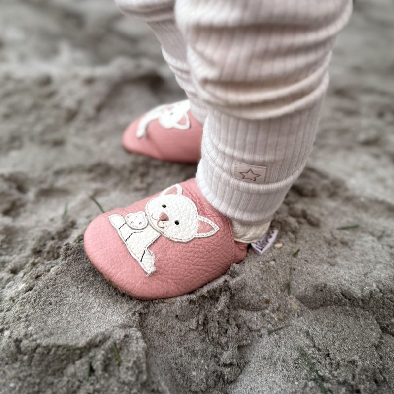 Liliputi Love Puhatalpú Cipő  - Rózsaszín Cicás